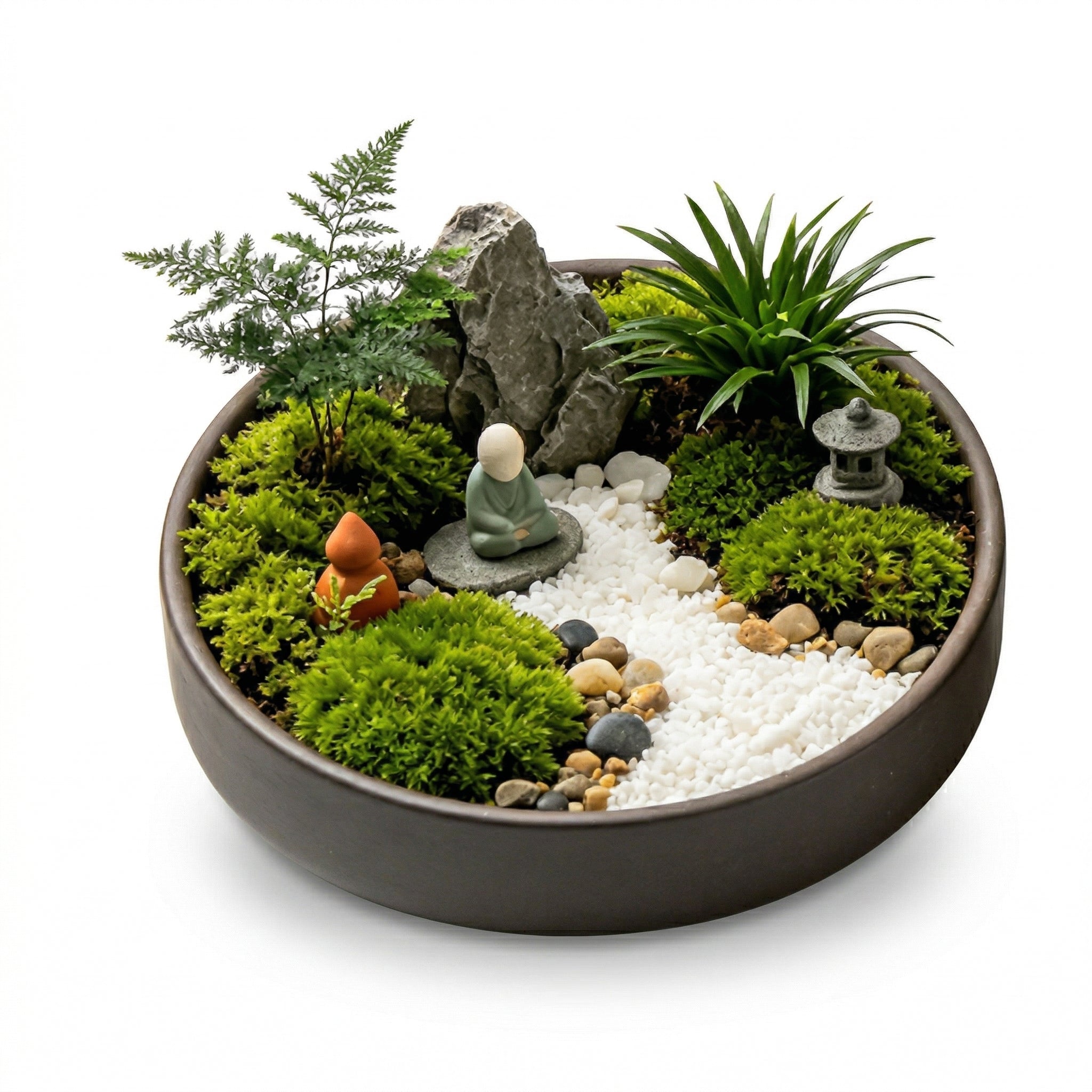 Zen Garden Moss Micro Landscape Planter