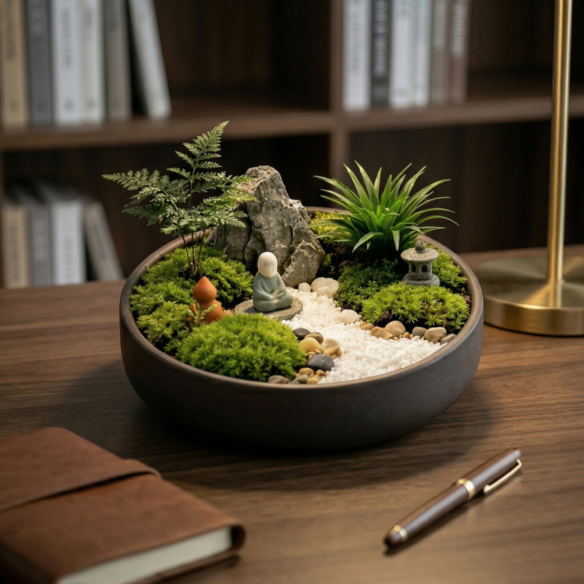Zen Garden Moss Micro Landscape Planter