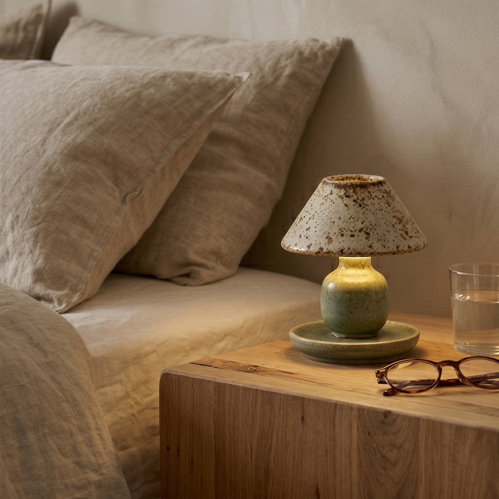 Rustic Ceramic Table Lamp