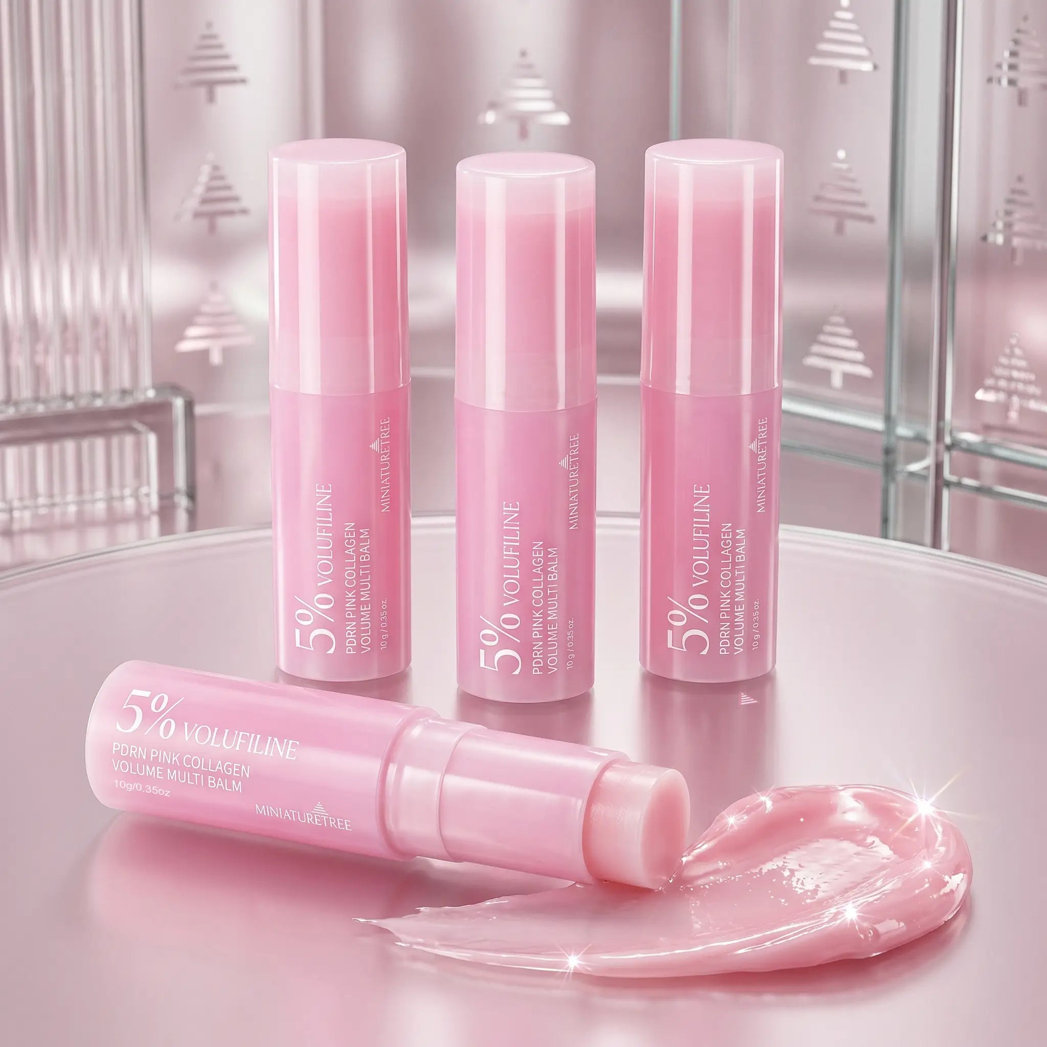 Miniature Tree™ 5% Volufiline Pink Volume Balm - Instant Needle-Free Plump & 24/7 Radiant Glow | Last Day Claim 90% OFF 🔥