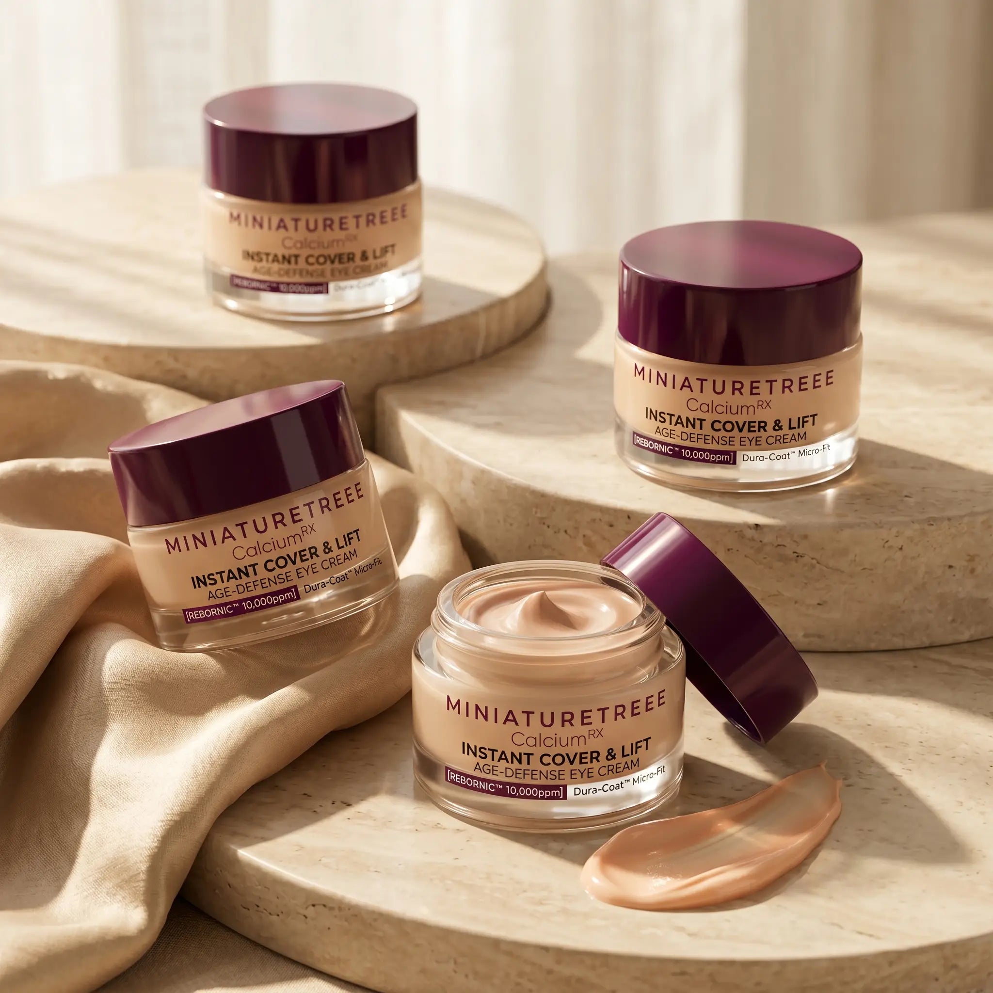 Miniaturetreee™ Calcium RX Age-Defense Eye Cream - Zero-Crease Flawless Camouflage & Long-Term Firming Radiance | Last Day Claim 90% OFF 🔥