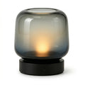 Smoked Glass Ambient Table Lamp