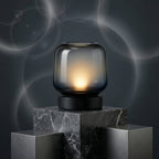 Smoked Glass Ambient Table Lamp