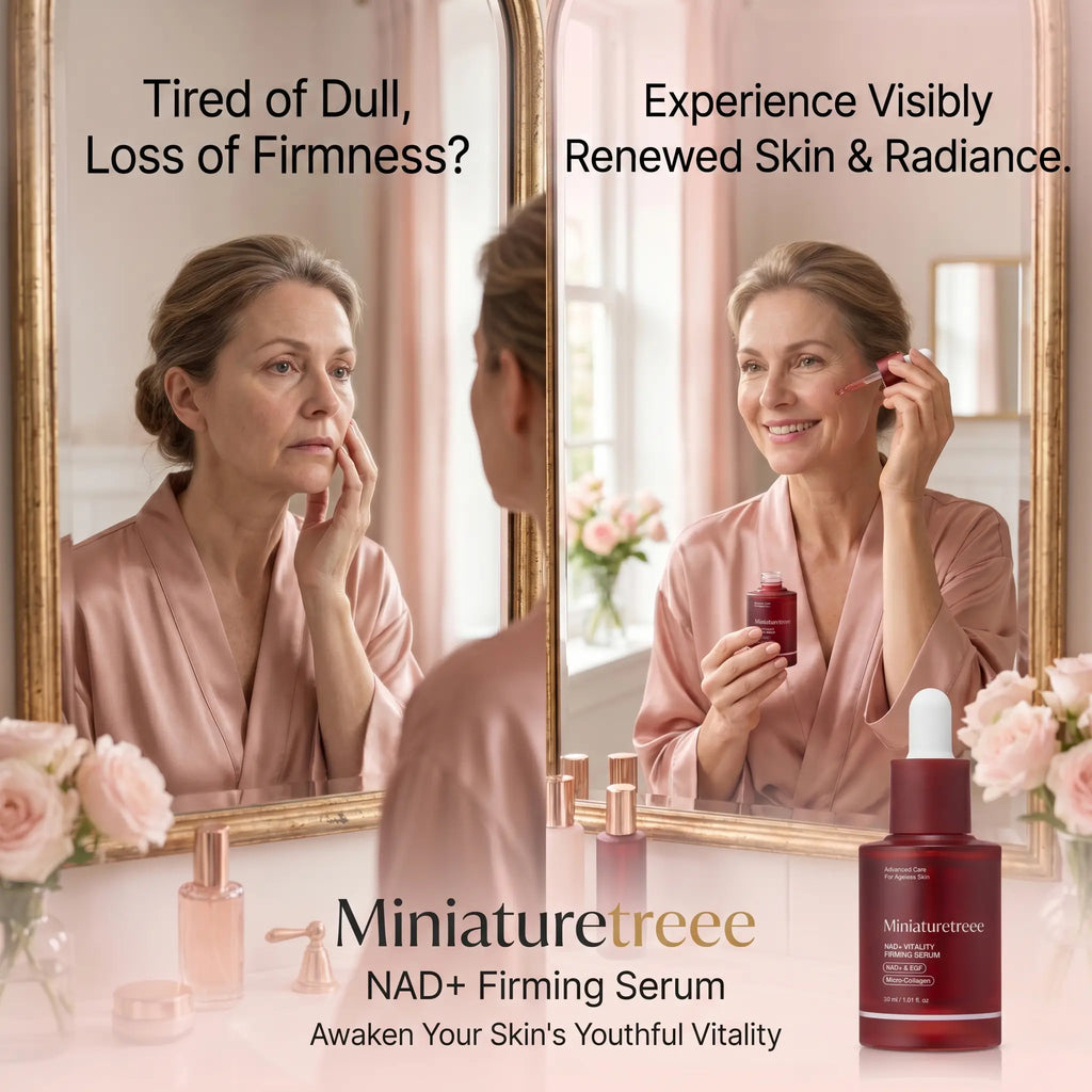 Miniaturetreee™ NAD+ Vitality Firming Serum - Visibly Smooths & Deeply Hydrates for a Radiant Glow | Claim 90% OFF🔥