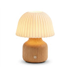 Pleated Mushroom Table Lamp