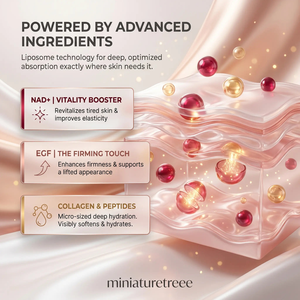 Miniaturetreee™ NAD+ Vitality Firming Serum - Visibly Smooths & Deeply Hydrates for a Radiant Glow | Claim 90% OFF🔥