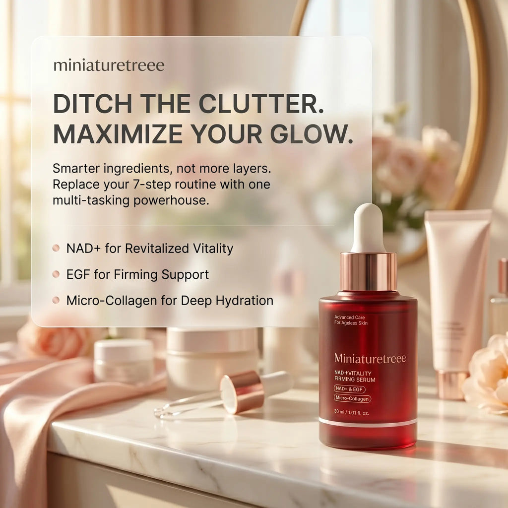 Miniaturetreee™ NAD+ Vitality Firming Serum - Visibly Smooths & Deeply Hydrates for a Radiant Glow | Claim 90% OFF🔥