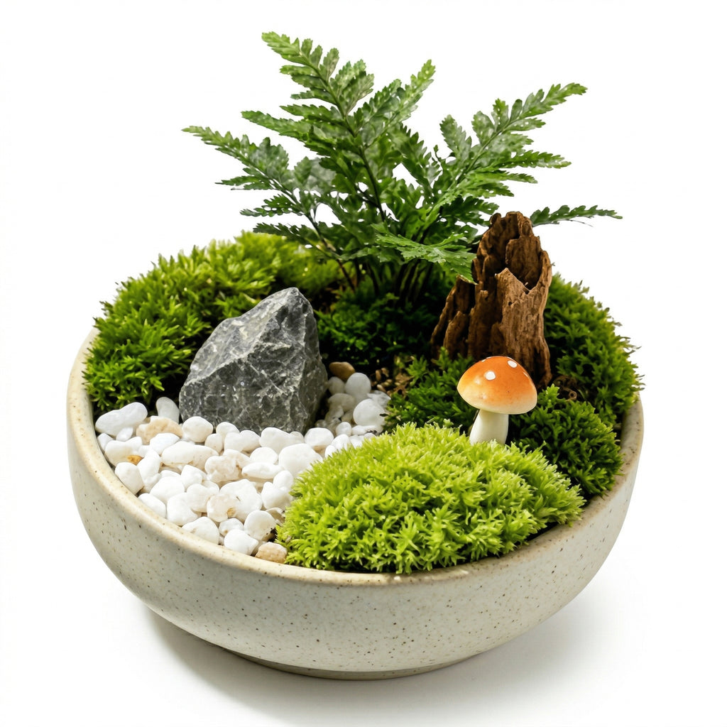 Enchanted Forest Moss Micro Landscape Planter
