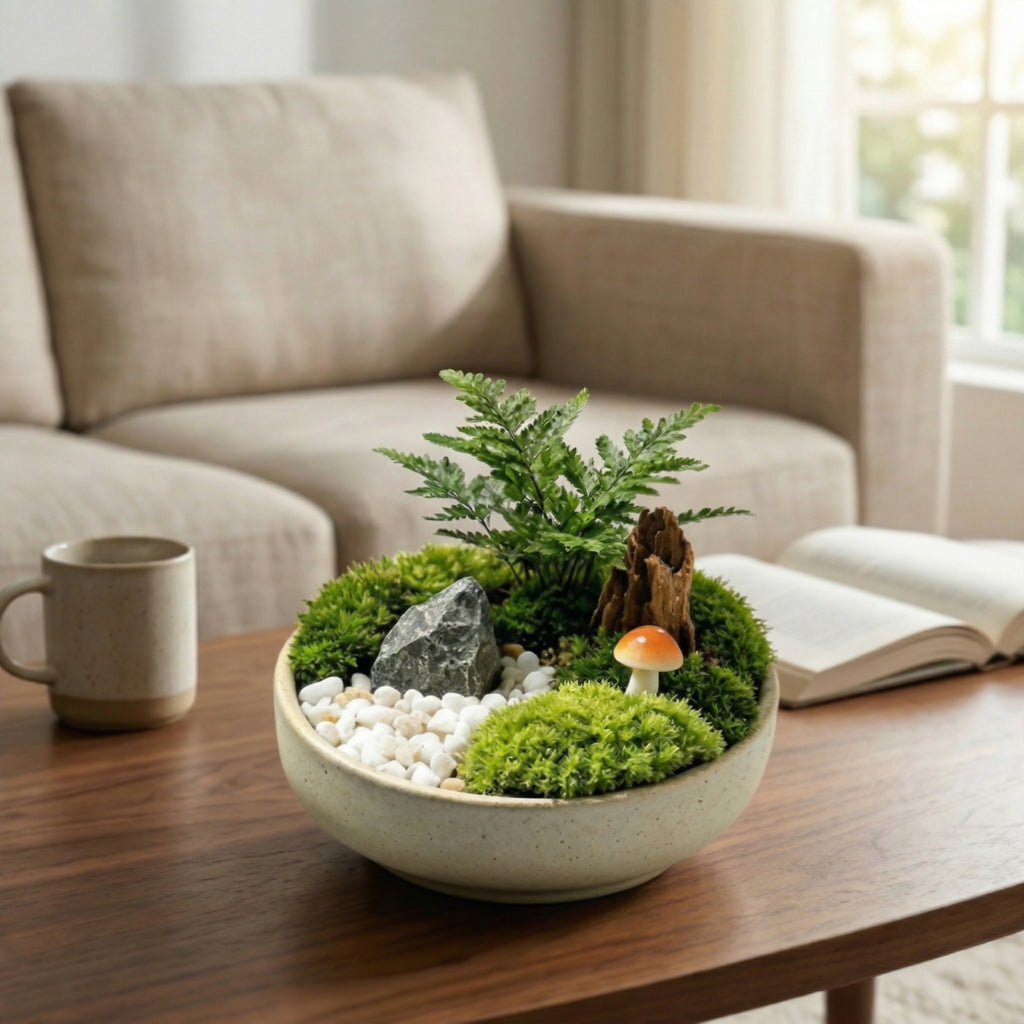 Enchanted Forest Moss Micro Landscape Planter