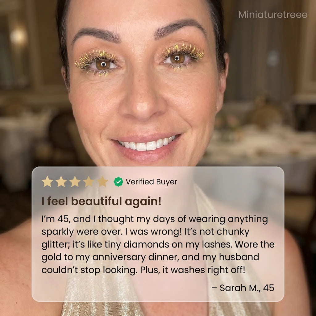 Miniaturetreee™ Illuminating Mascara - Instantly Awakens Tired Eyes & Adds an Elegant Micro-Sparkle | Last Day Claim 90% OFF 🔥