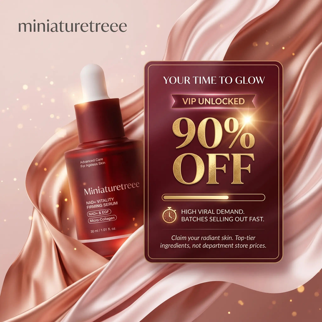 Miniaturetreee™ NAD+ Vitality Firming Serum - Visibly Smooths & Deeply Hydrates for a Radiant Glow | Claim 90% OFF🔥