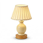 Vintage-Inspired Pleated Table Lamp