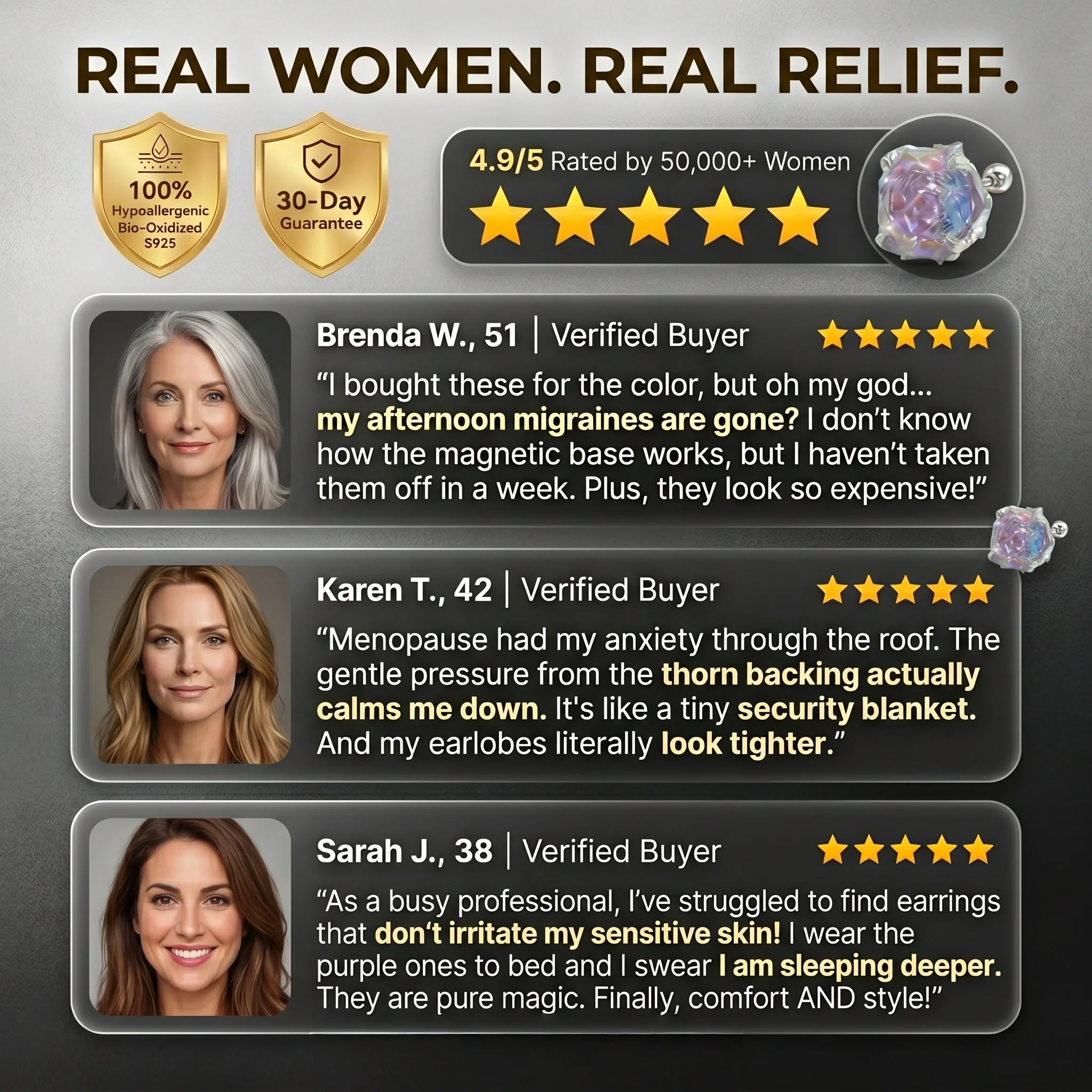 Secret VIP Glitch!🔓 80% OFF The Aura Healing Studs - Zero Anxiety, Effortless Glow