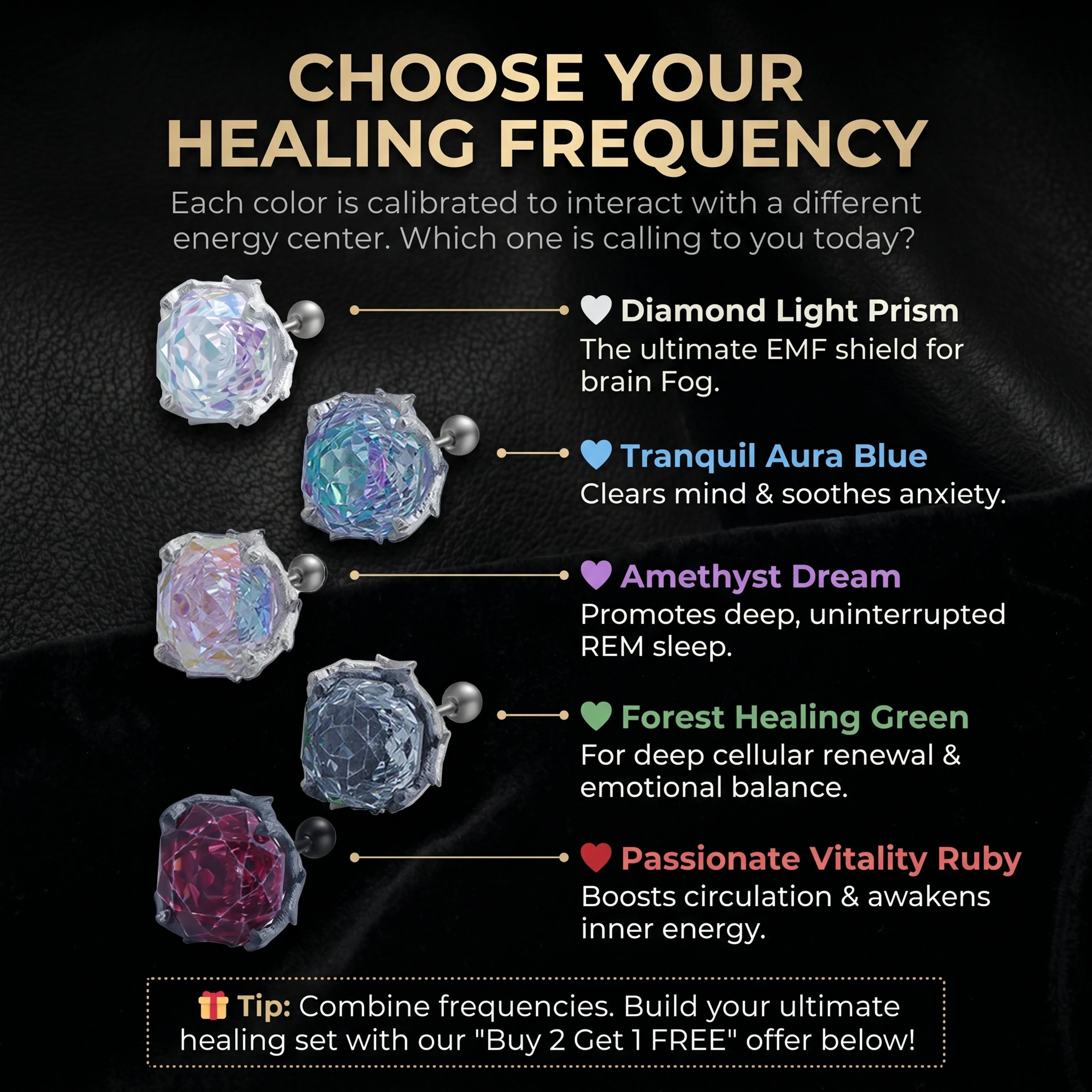 Secret VIP Glitch!🔓 80% OFF The Aura Healing Studs - Zero Anxiety, Effortless Glow